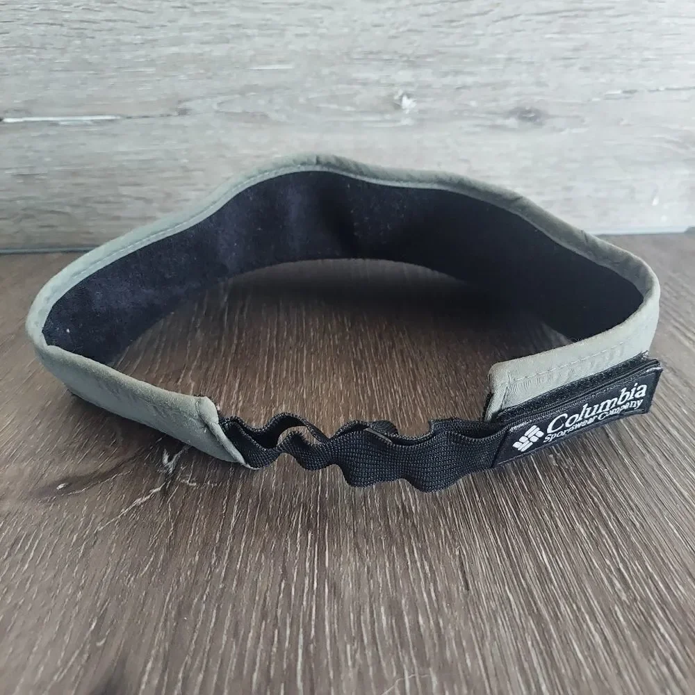 Vintage Columbia Visor Gray OSFA Unisex